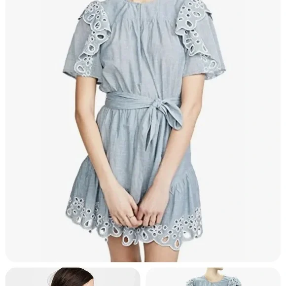 Joie | Safia Cotton Dress | Vintage Chambray
